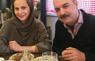 ایرج طهماسب و همسرش مرجان مدرسی