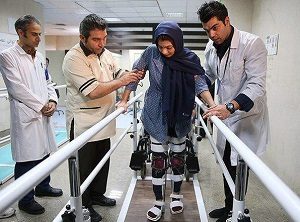 سارا عبدالملکی در حال درمان