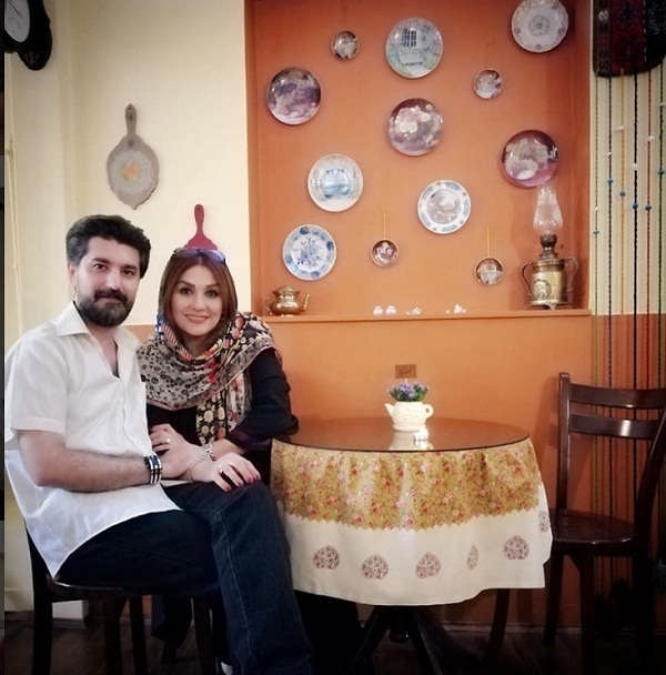 عکس امیرحسین مدرس و همسرش بهار بهاردوست۳
