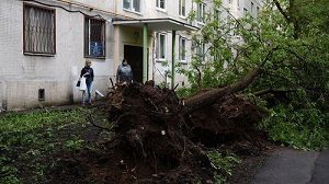 عکس طوفان مسکو 