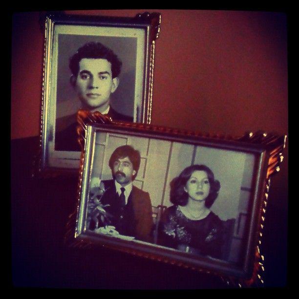 عکس پدربزرگ ، پدر و مادر صابر ابر