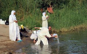 مراسم تعمید اقلیت صابئین مندایی در اهواز