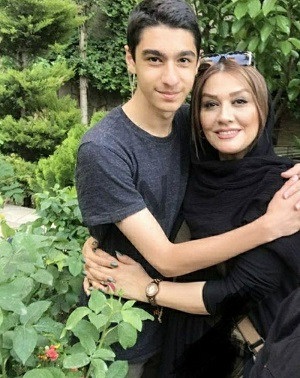 عکس همسر امیرحسین مدرس و پسرش ایلیا