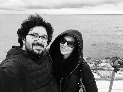 هومن بهمنش و همسرش + عکس