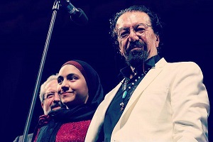 عکس ناصر چشم آذر و دخترش رعنا