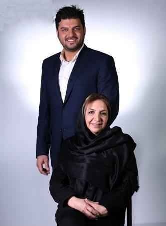 عکس سام درخشانی و همسرش عسل امیرپور