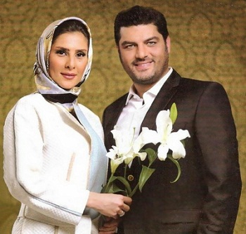 سام درخشانی و همسرش عسل امیرپور + عکس