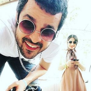 عکس و بیوگرافی مجتبی پیرزاده و همسرش