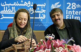 عکس آزیتا حاجیان و همسر دومش محمد کریمی هراتی