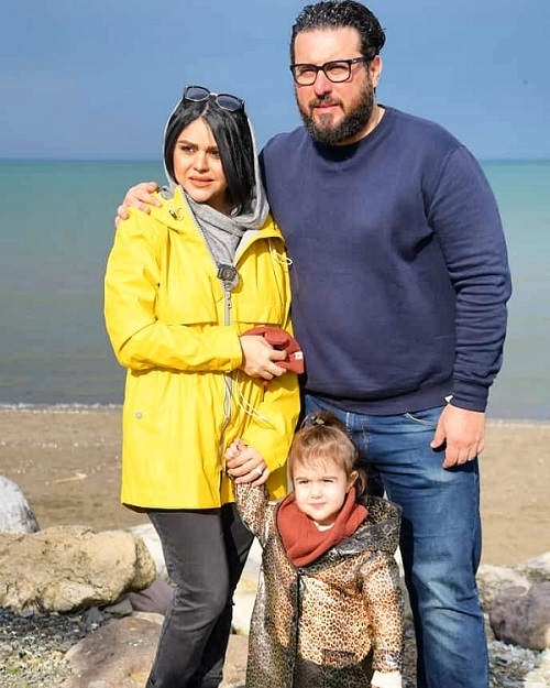 عکس محسن کیایی و خانواده اش