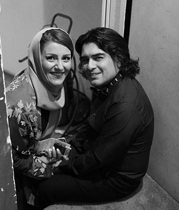 عکس و بیوگرافی سامان احتشامی و همسرش