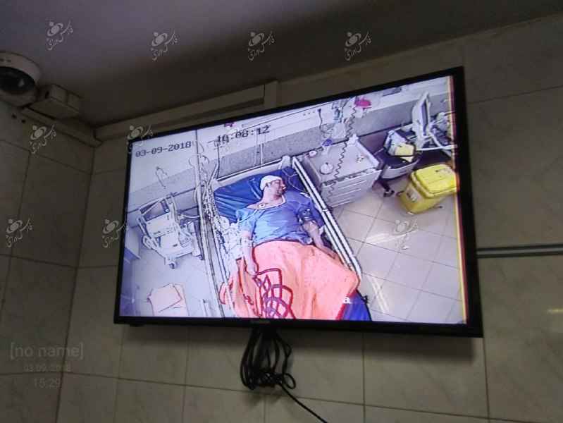 تصویر آخرین وضعیت فرامرز ورمقانی در بیمارستان