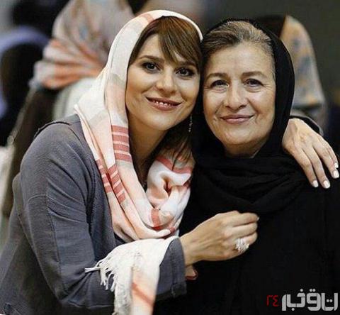 عکس سحر دولتشاهی و مادرش