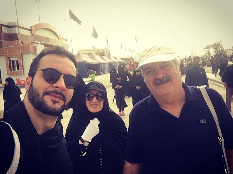 عکس محمد سلوکی و پدر و مادرش