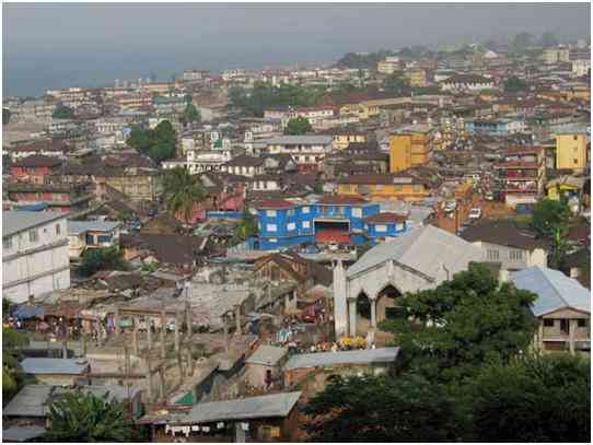 فری تاون پایتخت سیرالئون