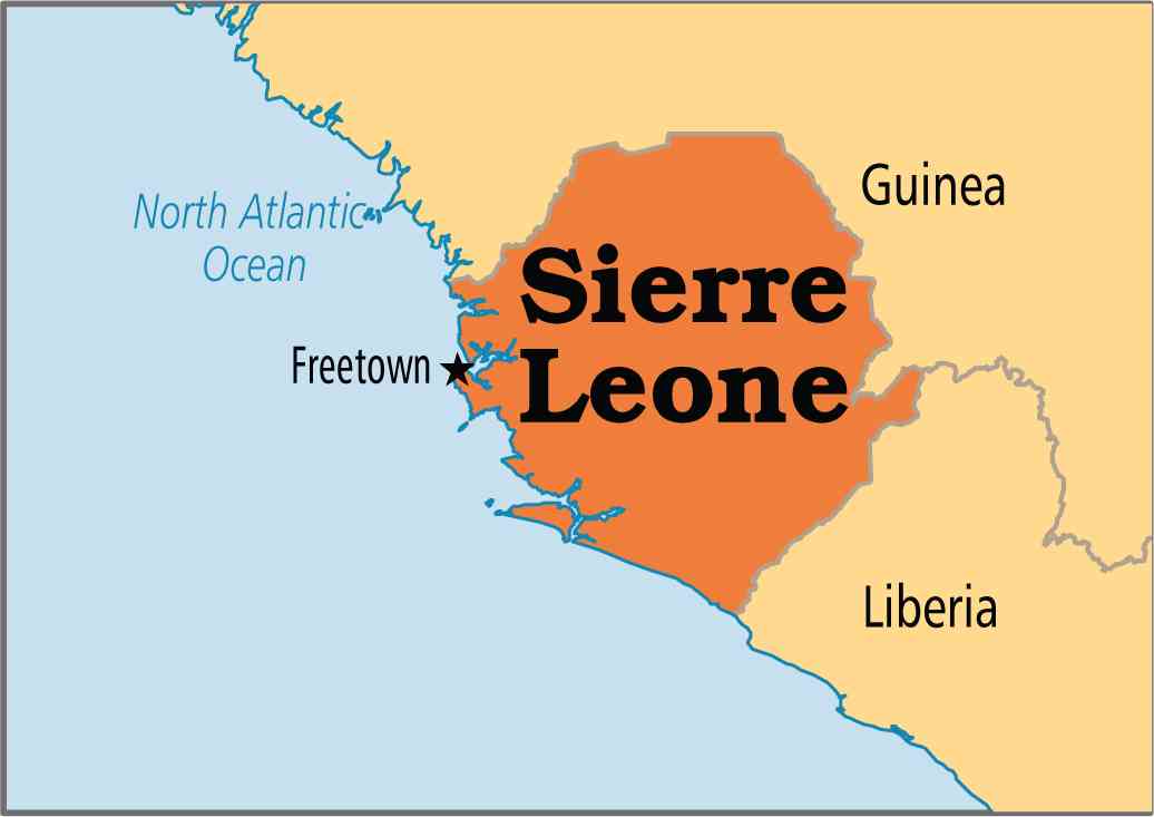 کشور سیرالئون کجاست؟