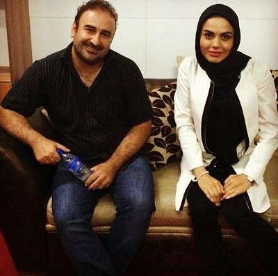 آزاده زارعی و مهران رجبی در سریال آوای باران
