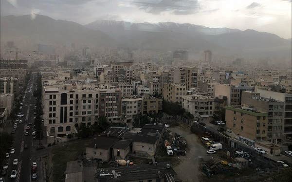 عکس های طوفان امروز در تهران