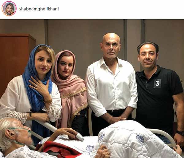 تصاویر منتشر شده از استاد مشایخی در بیمارستان