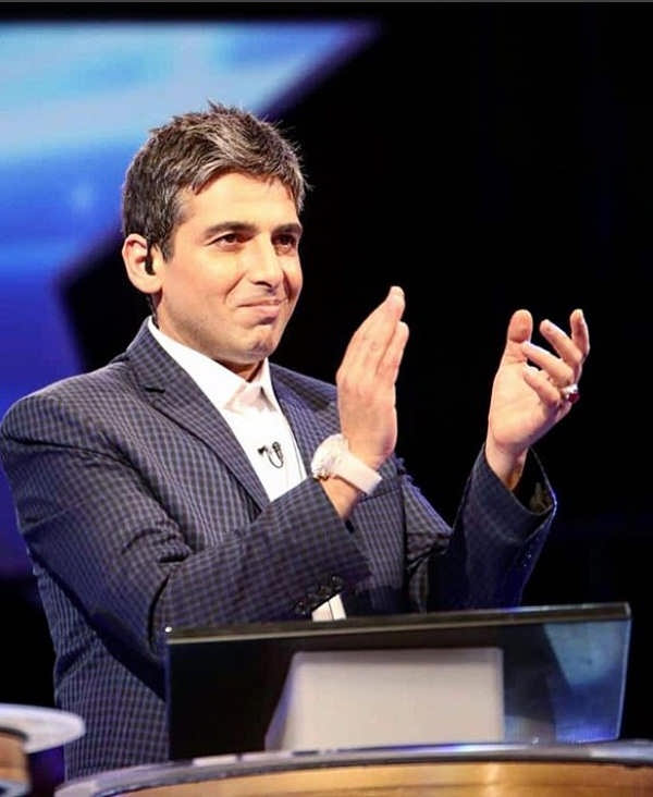 حمید گودرزی مجری مسابقه پنج ستاره شبکه پنج