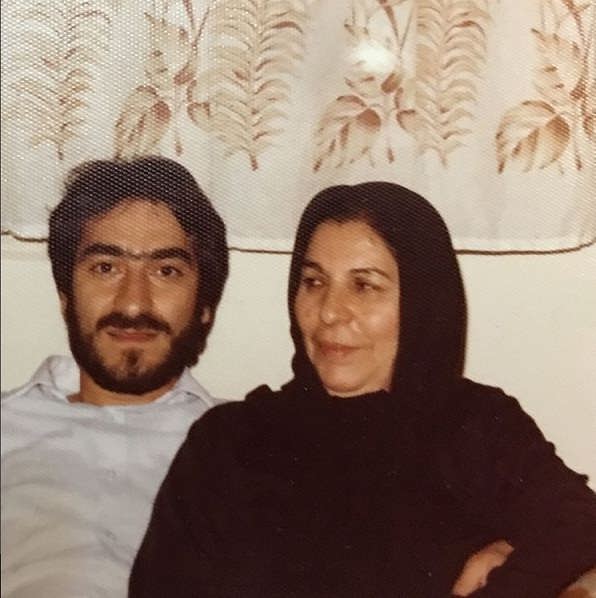 عکس های مجید انتظامی و مادرش