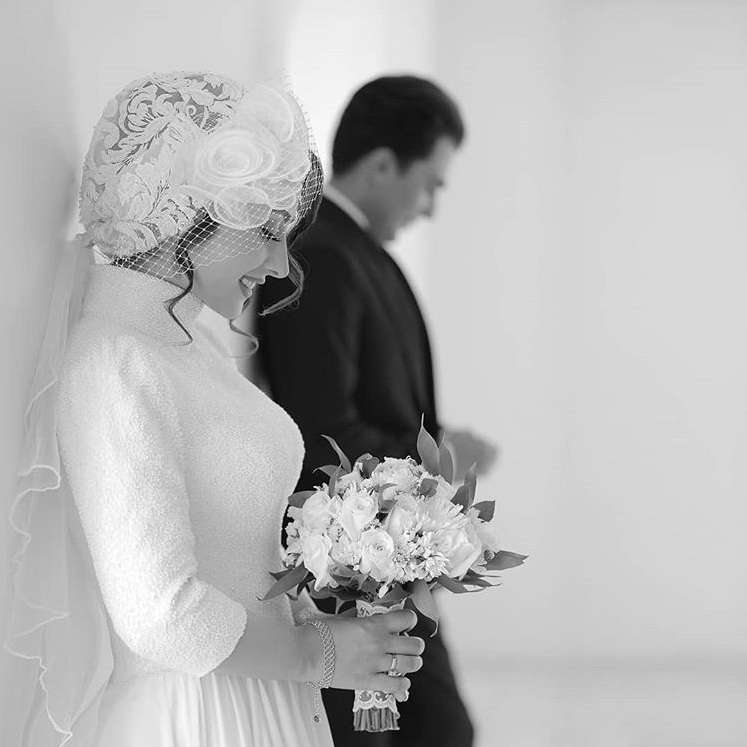 عکس های مراسم عروسی الهام طهموری و همسرش حامد احمدجو