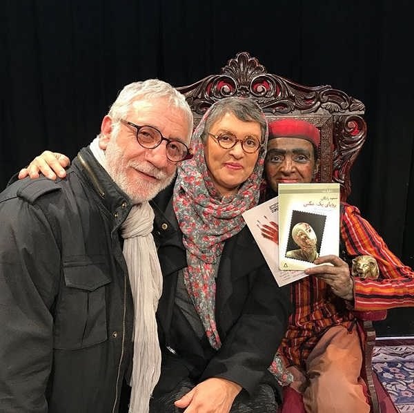 عکس های مسعود رایگان و همسرش رویا تیموریان در کنار گلاب آدینه