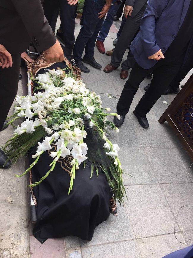 جنازه مرحوم بهرام شفیع