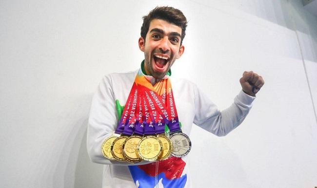 شاهین ایزدیار مدال های بازیهای پاراآسیایی را درو کرد