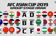 جدول گروهی جام ملت های آسیا ۲۰۱۹ + نتایج