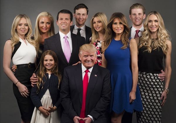 زندگینامه دونالد ترامپ و خانواده اش + عکس