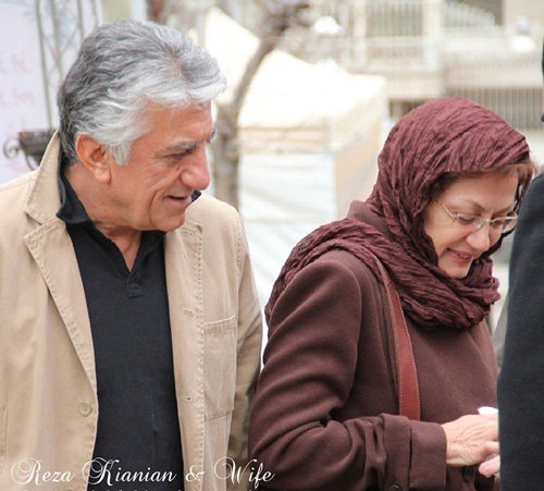 عکس رضا کیانیان و همسرش هایده قراچه داغی