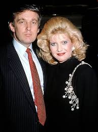 عکس همسر اول دونالد ترامپ در کنار او