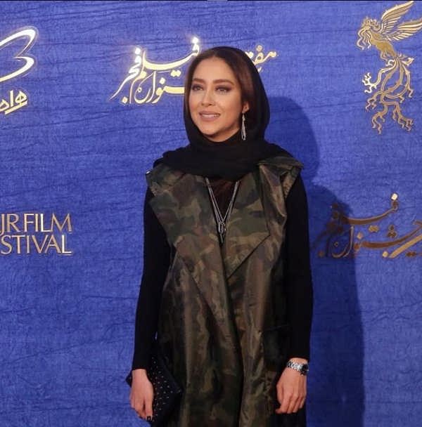 مدل مانتو بازیگران در جشنواره فجر ۹۷ - بهاره کیان افشار