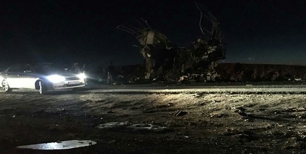جزئیات حادثه تروریستی سیستان اتوبوس سپاه
