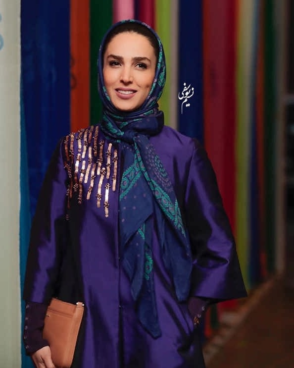 مدل مانتو بازیگران در جشنواره فجر ۹۷ - سوگل طهماسبی