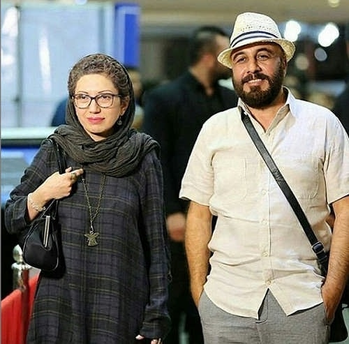 عکس رضا عطاران و همسرش