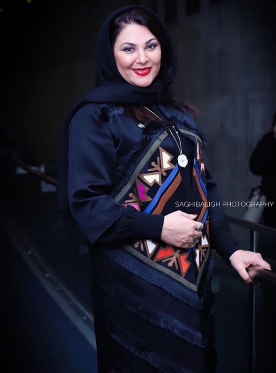 مدل مانتو بازیگران در جشنواره فجر ۹۷ - لاله اسکندری