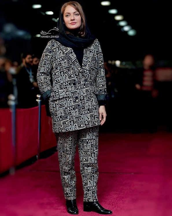 مدل مانتو بازیگران در جشنواره فجر ۹۷ - مهناز افشار