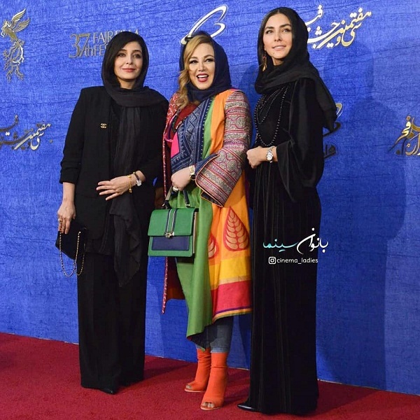 مدل مانتو بازیگران در جشنواره فجر ۹۷ -۴