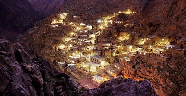 روستای پالنگان در استان کردستان
