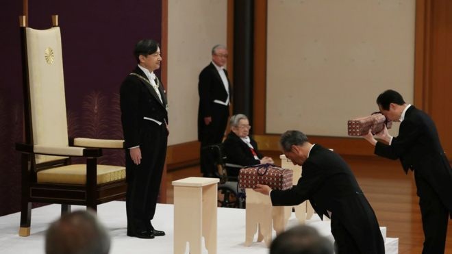مراسم شروع سلطنت ناروهیتو در ژاپن