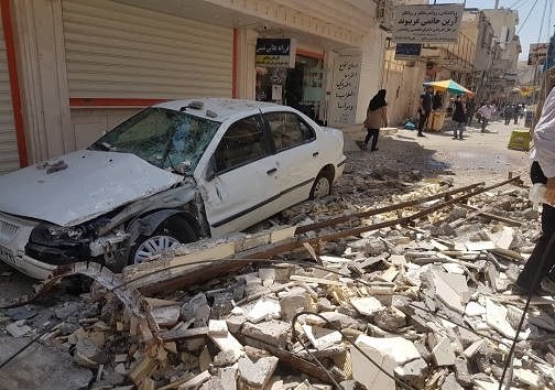 عکس زلزله امروز مسجدسلیمان اهواز