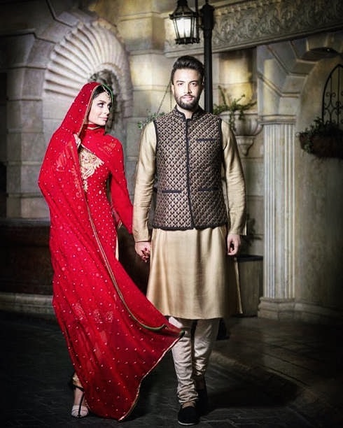 بنیامین بهادری و همسرش شایلی محمودی در فیلم سلام بمبئی