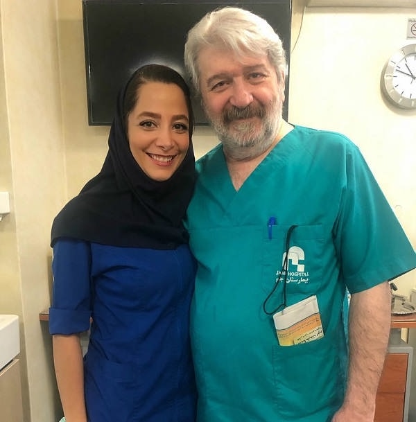 عکس دکتر امید روحانی در بیمارستان