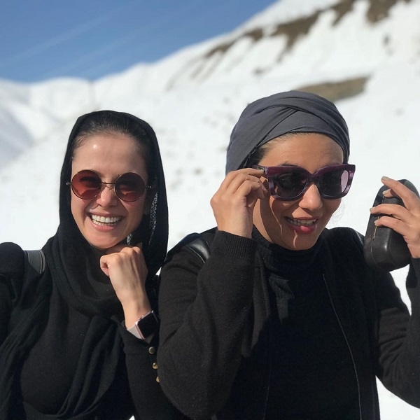 لیندا کیانی و الناز حبیبی بازیگران هفت روز و هفت ساعت